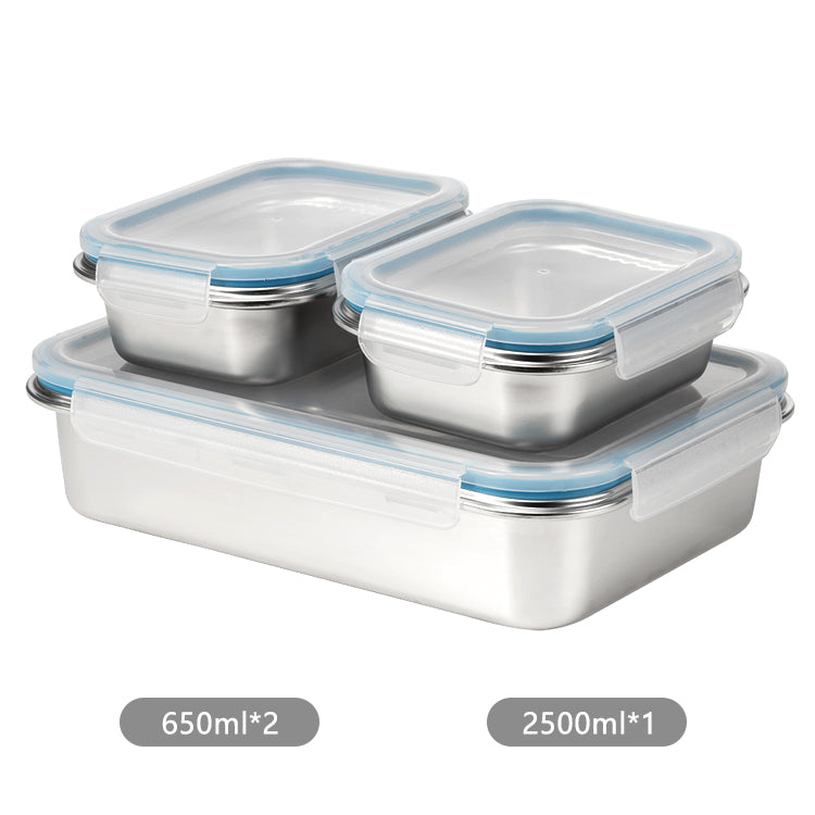 IKOO Metal Stainless Steel Food Container