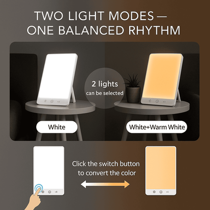 10000 Lux LED SAD Light Daylight Therapy Lamp